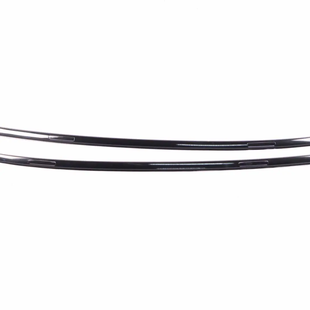 BMW F01 Roof Moulding Left Right Roof Railing Trim Strip Set Black Sapphire 475 - SKU 2152447-BS - Part number 2152447