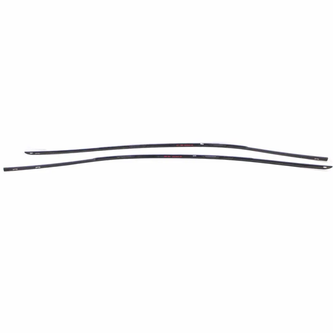 BMW F01 Roof Moulding Left Right Roof Railing Trim Strip Set Black Sapphire 475 - SKU 2152447-BS - Part number 2152447