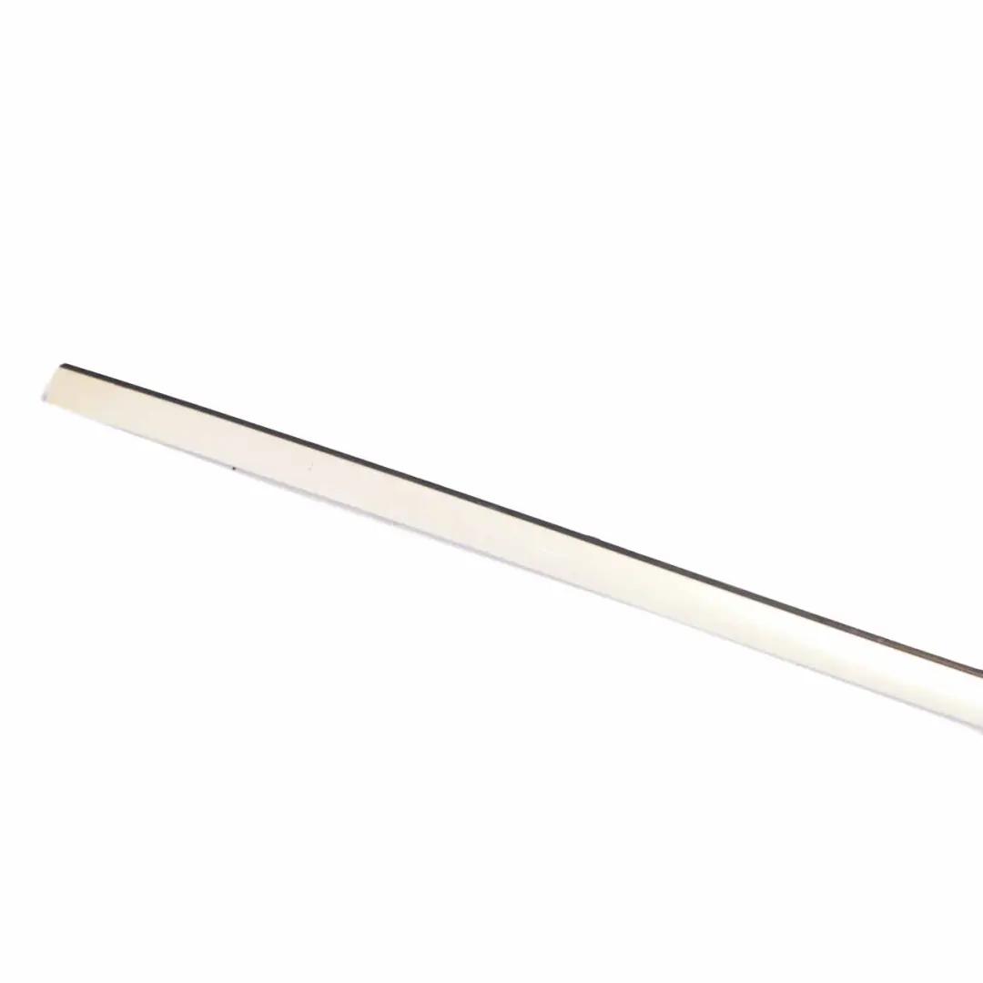 Roof Moulding Right O/S Roof Railing Strip Mineralweiss White A96 to BMW F01 with Part number 2152448 BMW F01 Roof Moulding Right O/S Roof Railing Strip Mineralweiss White A96 - SKU 2152448-MW - Part number 2152448