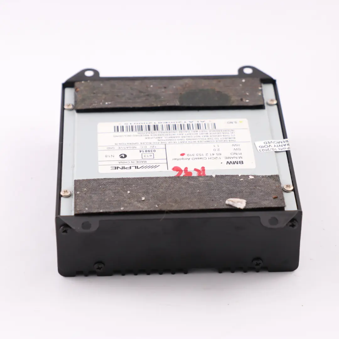 Audio Amplificador Mini R55 R56 Alpine Hi-Fi Sistema Amplificador para con número de pieza 2153319 Audio Amplificador Mini R55 R56 Alpine Hi-Fi Sistema Amplificador - SKU 2153319 - Número de pieza 2153319