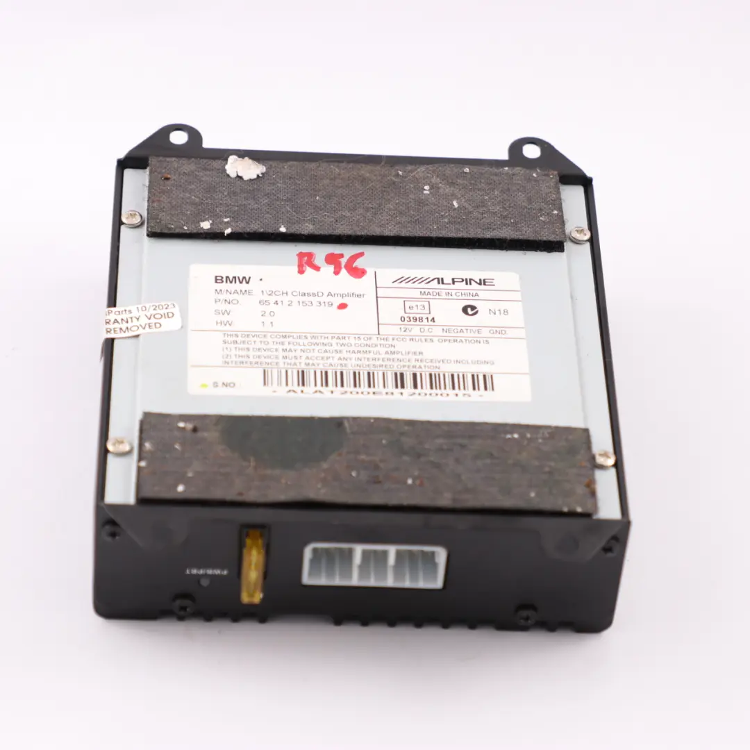 Audio Amplifier Mini R55 R56 Alpine Hi-Fi System Amplifier Booster to with Part number 2153319 Audio Amplifier Mini R55 R56 Alpine Hi-Fi System Amplifier Booster - SKU 2153319 - Part number 2153319