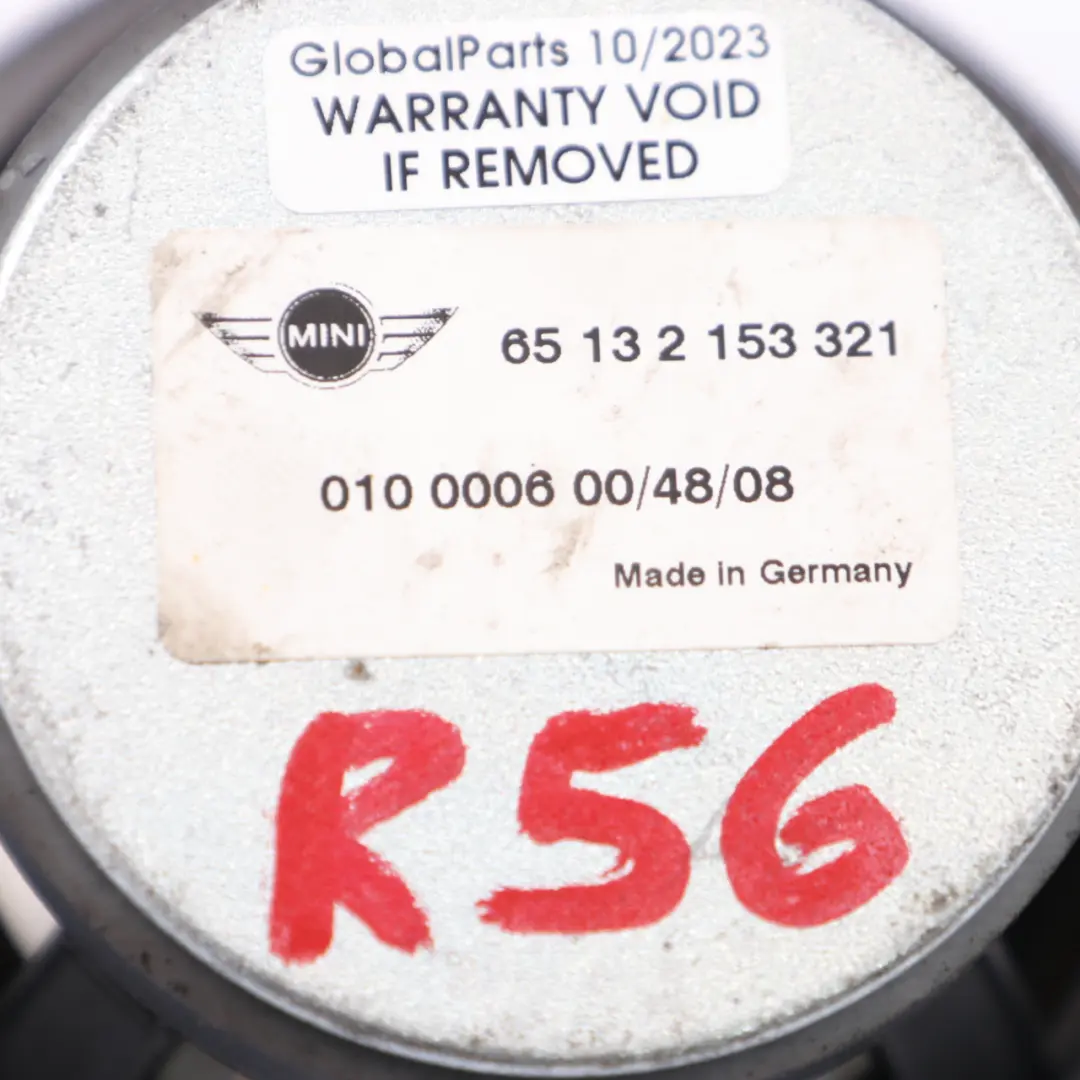 Lautsprecher Mid-Range Lautsprecher Audio für Mini Cooper One R56 mit Teilenummer 2153321 Mini Cooper One R56 Lautsprecher Mid-Range Lautsprecher Audio - SKU 2153321 - Teilenummer 2153321
