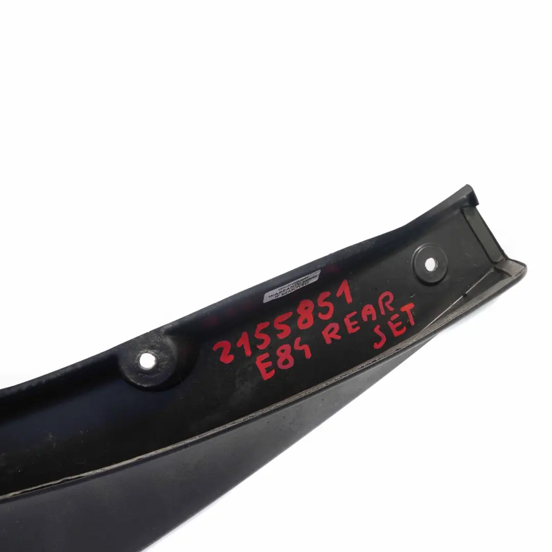 Mud Flaps Rear Left Right N/O/S Mudflaps Covering Set to BMW X1 E84 with Part number 2155851 BMW X1 E84 Mud Flaps Rear Left Right N/O/S Mudflaps Covering Set - SKU 2155851 - Part number 2155851