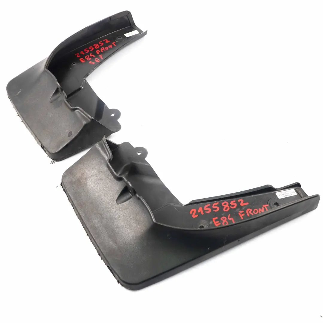 Mud Flaps Delantero Izquierdo Derecho N/ Mudflaps Covering Set para BMW E84 con número de pieza 2155852 BMW E84 Mud Flaps Delantero Izquierdo Derecho N/ Mudflaps Covering Set - SKU 2155852 - Número de pieza 2155852