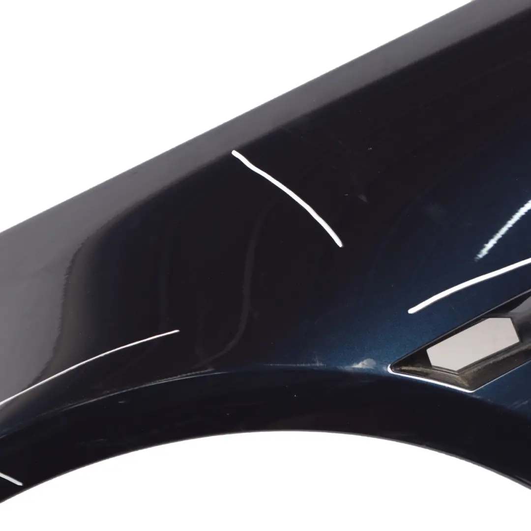 BMW E63 E64 Wing Panel Front Left Side Fender N/S Blue Onyx Metallic - S11 - SKU 2155901-BLO - Part number 2155901