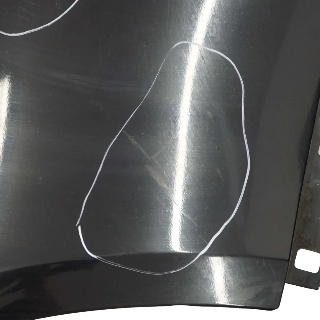 BMW E63 E64 Wing Panel Delantero Izquierdo Fender Negro Zafiro Metalico - 475 - SKU 2155901-BS2 - Número de pieza 2155901