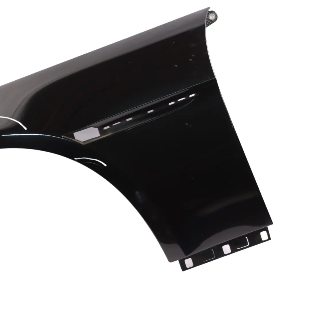 BMW 6 E63 E64 Lato Conducente Pannello Laterale Ant. SX Parafango Black Zaffiro - SKU 2155901-BS - Numero di parte 2155901