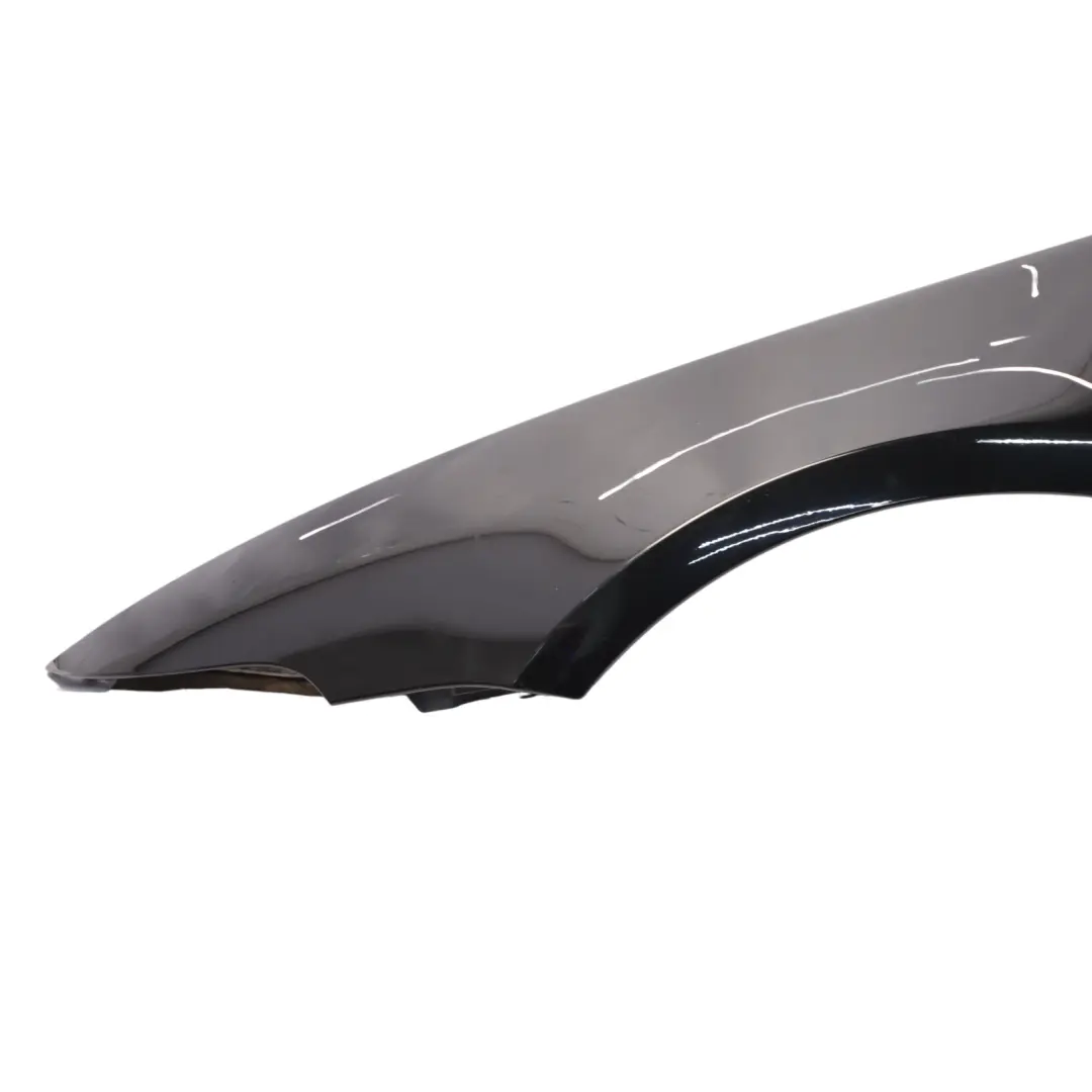 BMW 6 E63 E64 Lato Conducente Pannello Laterale Ant. SX Parafango Black Zaffiro - SKU 2155901-BS - Numero di parte 2155901