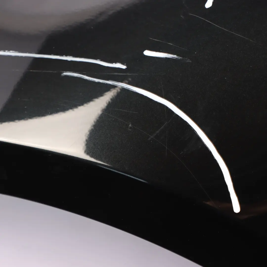 BMW E63 E64 Front Left Wing Fender Side Panel N/S Black Sapphire - SKU 2155901-BS - Part number 2155901