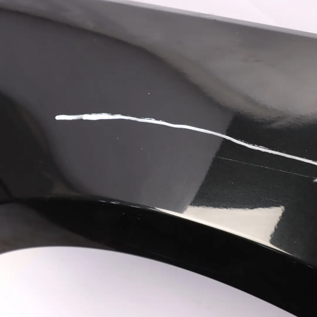 BMW 6 E63 E64 Lato Conducente Pannello Laterale Ant. SX Parafango Black Zaffiro - SKU 2155901-BS - Numero di parte 2155901
