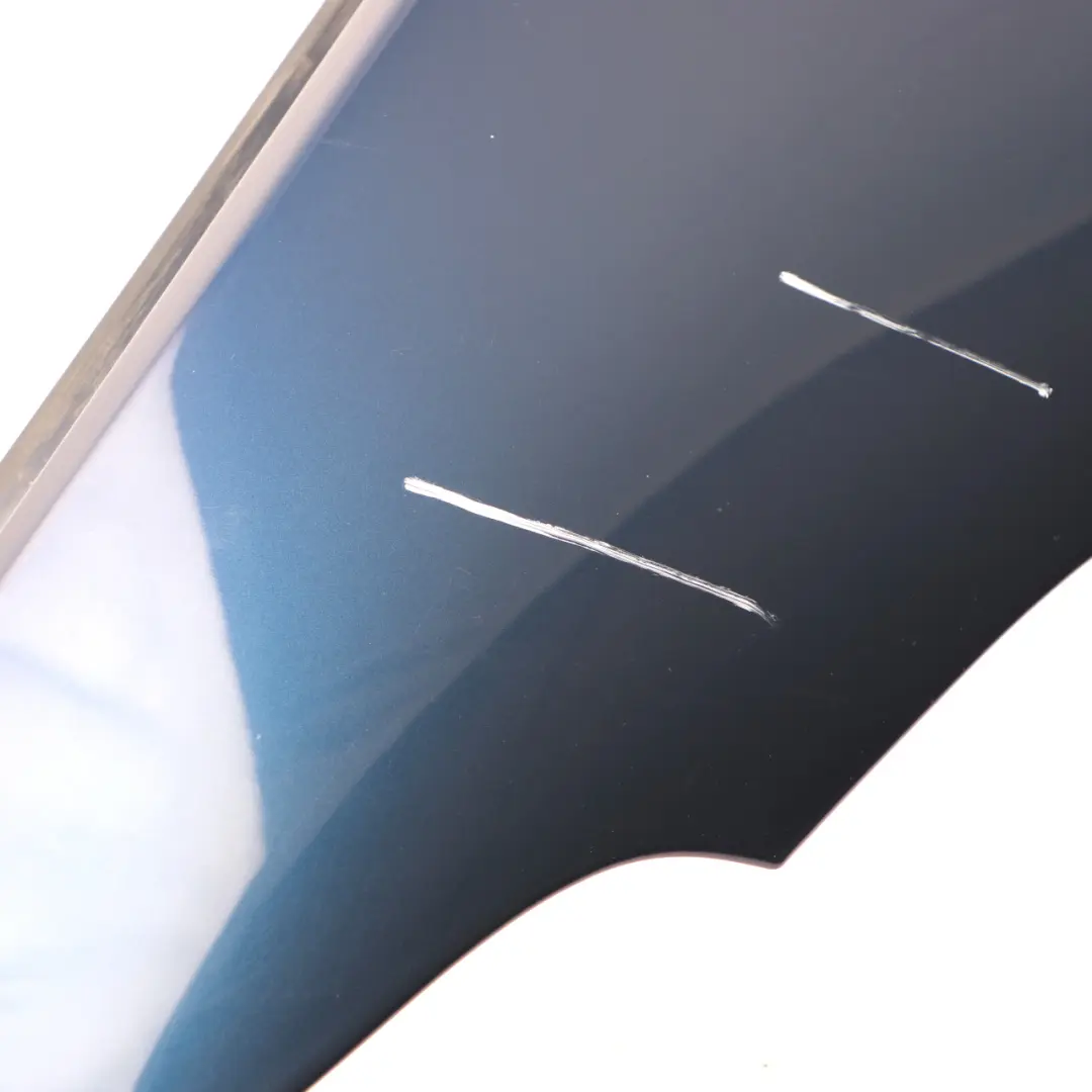 Wing Panel Front Left Side Fender N/S Mystic Blue Metallic - A07 to BMW E63 E64 with Part number 2155901 BMW E63 E64 Wing Panel Front Left Side Fender N/S Mystic Blue Metallic - A07 - SKU 2155901-MYS - Part number 2155901