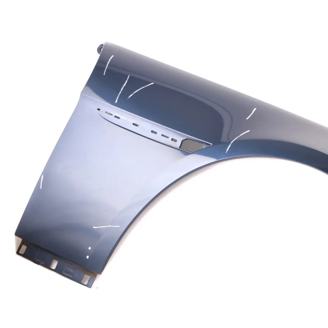 Front Right Wing Fender Side Panel O/S Mystic Blue Metallic - A07 to BMW E63 E64 with Part number 2155902 BMW E63 E64 Front Right Wing Fender Side Panel O/S Mystic Blue Metallic - A07 - SKU 2155902-MYS - Part number 2155902