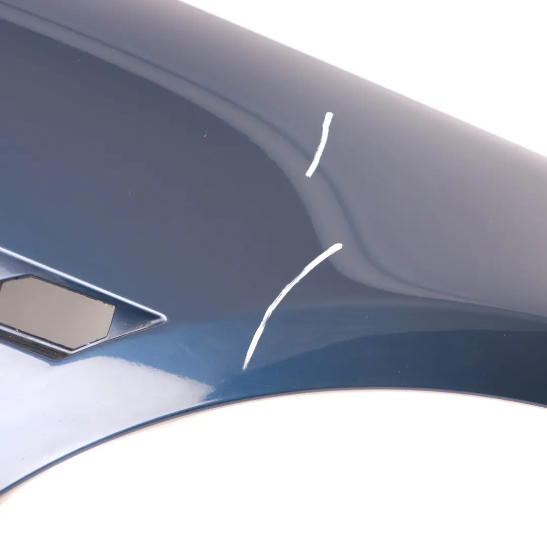 Front Right Wing Fender Side Panel O/S Mystic Blue Metallic - A07 to BMW E63 E64 with Part number 2155902 BMW E63 E64 Front Right Wing Fender Side Panel O/S Mystic Blue Metallic - A07 - SKU 2155902-MYS - Part number 2155902