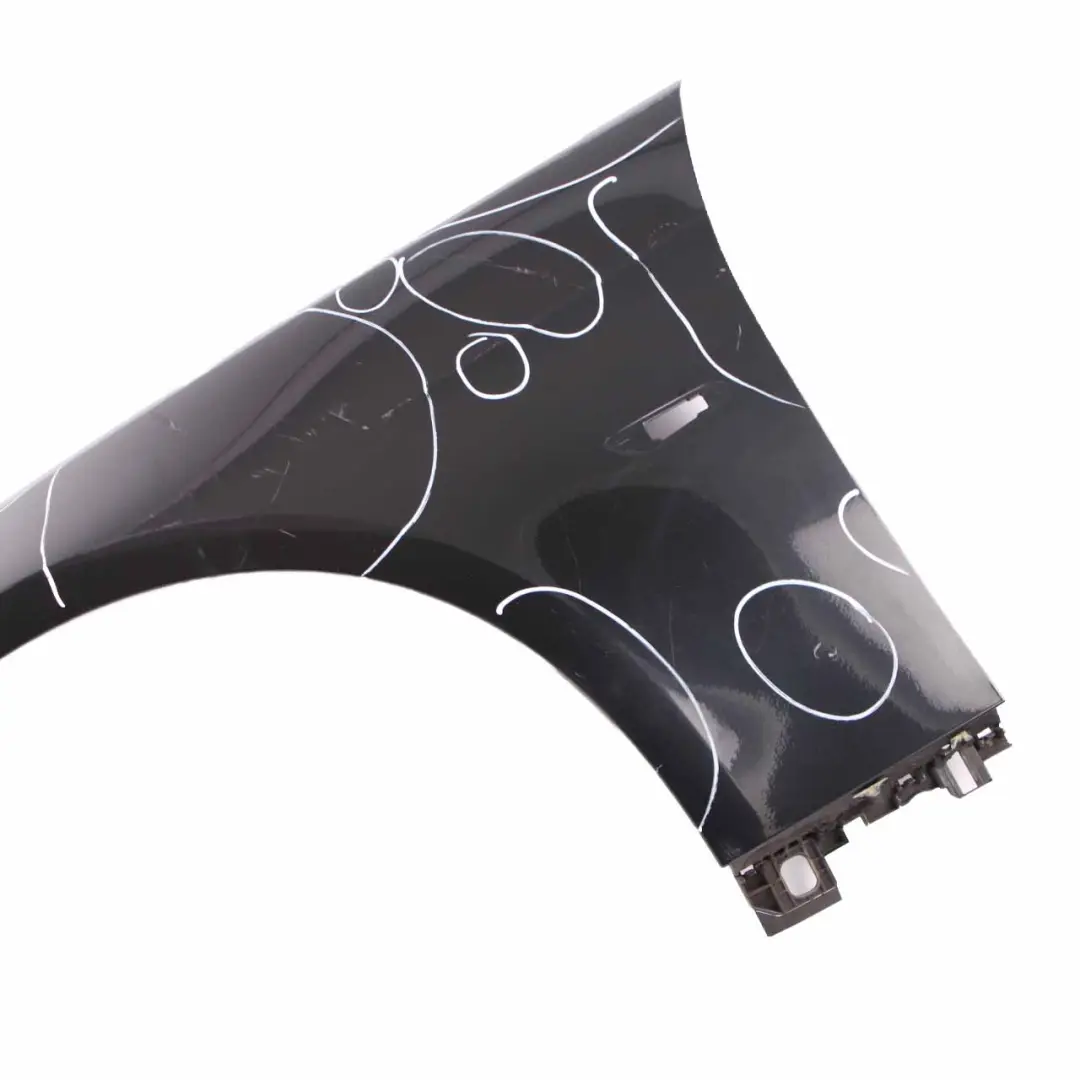 BMW E92 Side Panel Fender Wing Front Left N/S Black Sapphire Metallic - 475 - SKU 2155919-BS3 - Part number 2155919