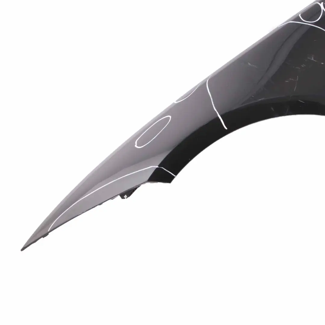 BMW E92 Side Panel Fender Wing Front Left N/S Black Sapphire Metallic - 475 - SKU 2155919-BS3 - Part number 2155919