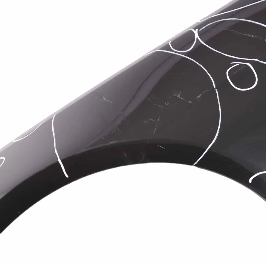 BMW E92 Side Panel Fender Wing Front Left N/S Black Sapphire Metallic - 475 - SKU 2155919-BS3 - Part number 2155919