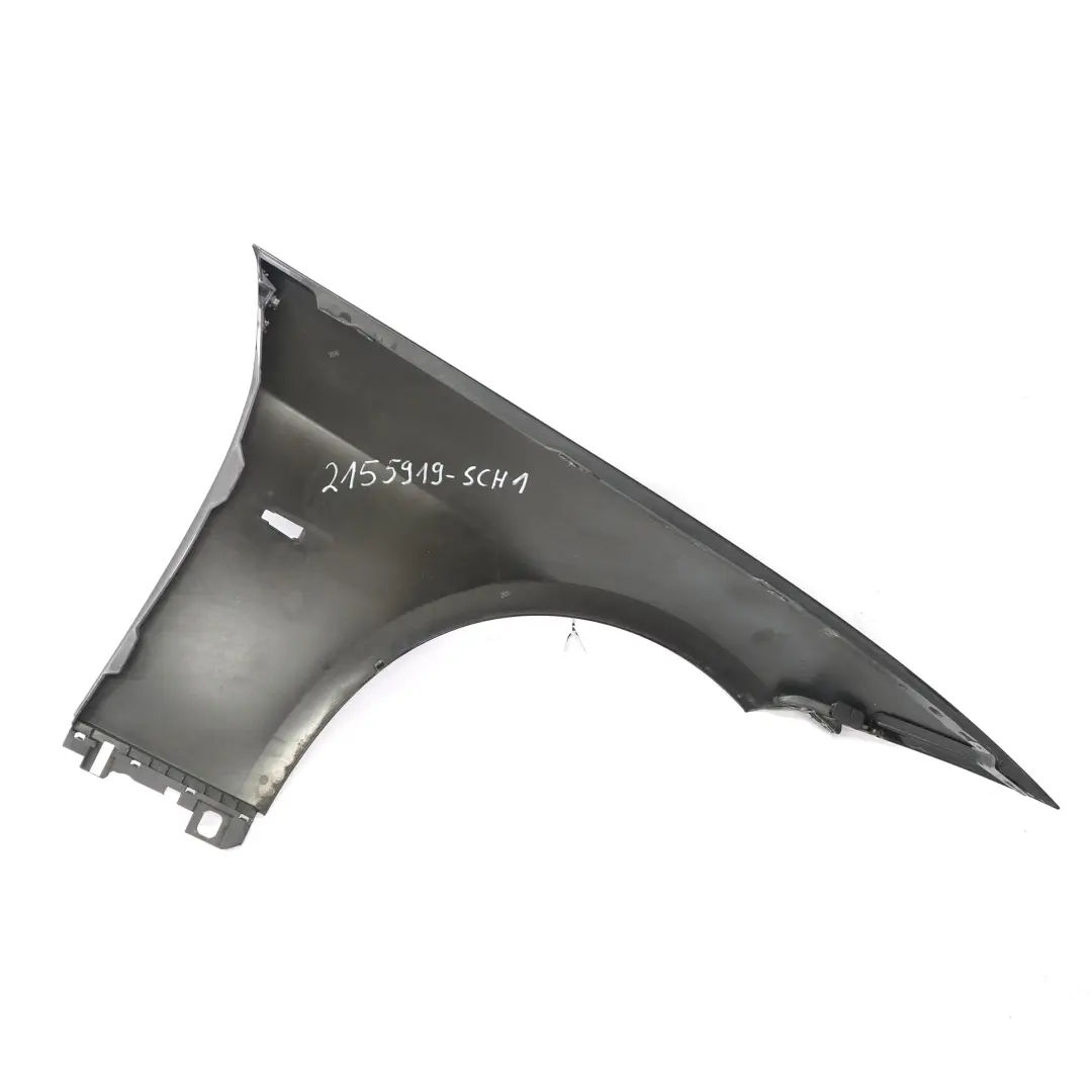 BMW E92 Side Panel Fender Wing Front Left N/S Schwarz 2 Black - 668 - SKU 2155919-SCH1 - Part number 2155919