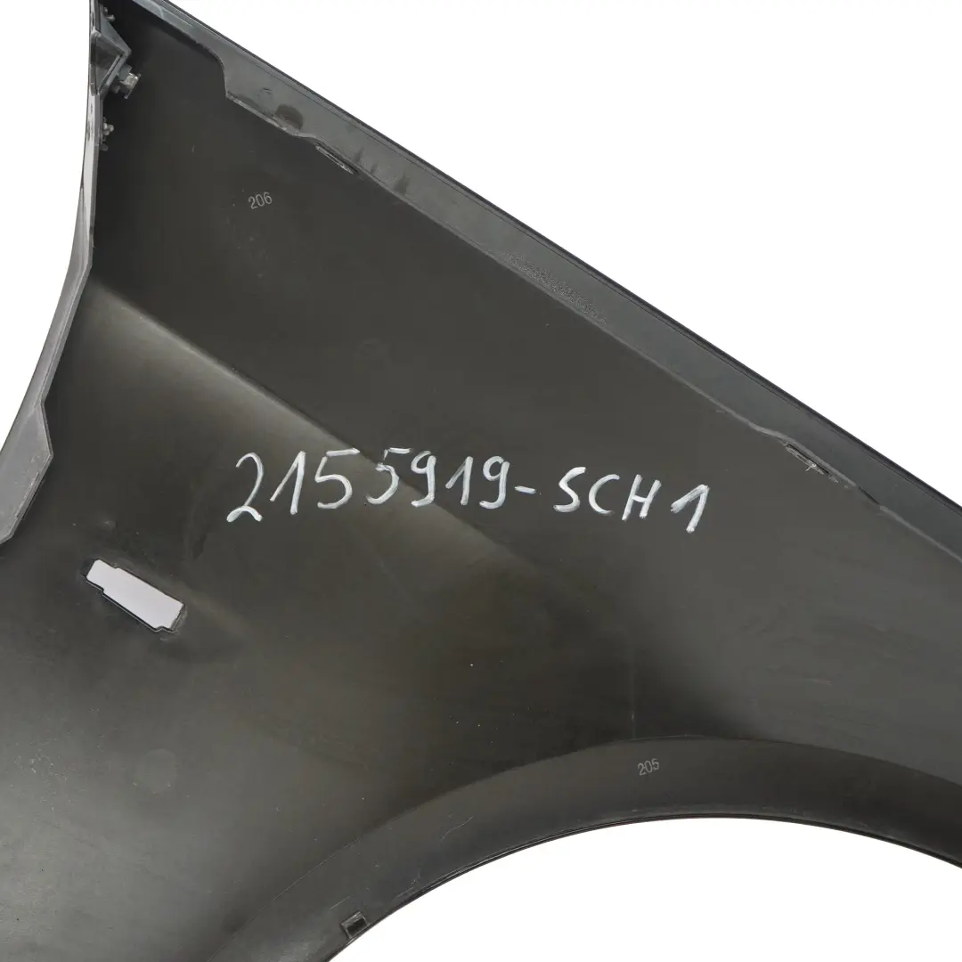 BMW E92 Side Panel Fender Wing Front Left N/S Schwarz 2 Black - 668 - SKU 2155919-SCH1 - Part number 2155919