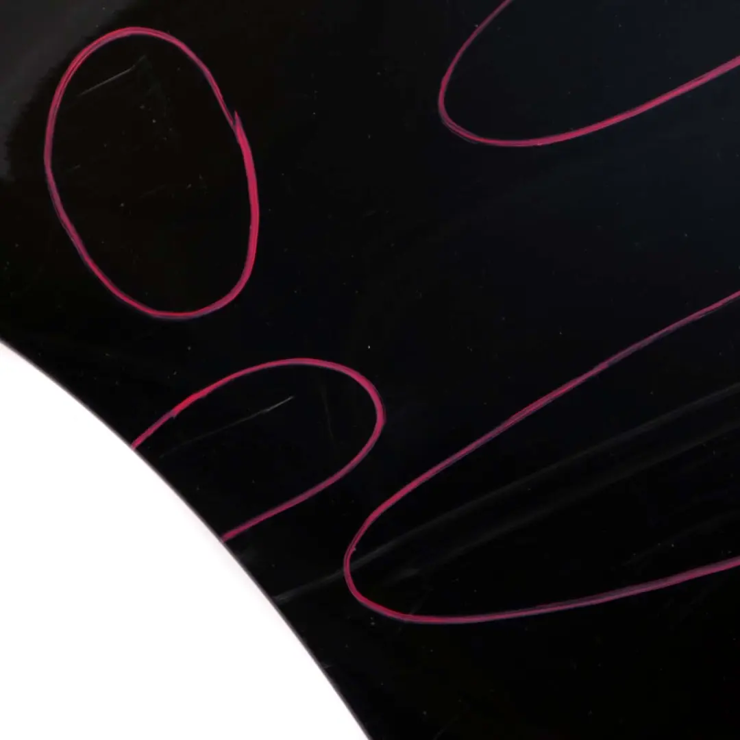 BMW 3 E92 Coupe Side Panel Fender Wing Front Left N/S Schwarz 2 Black - 668 - SKU 2155919-SCH - Part number 2155919