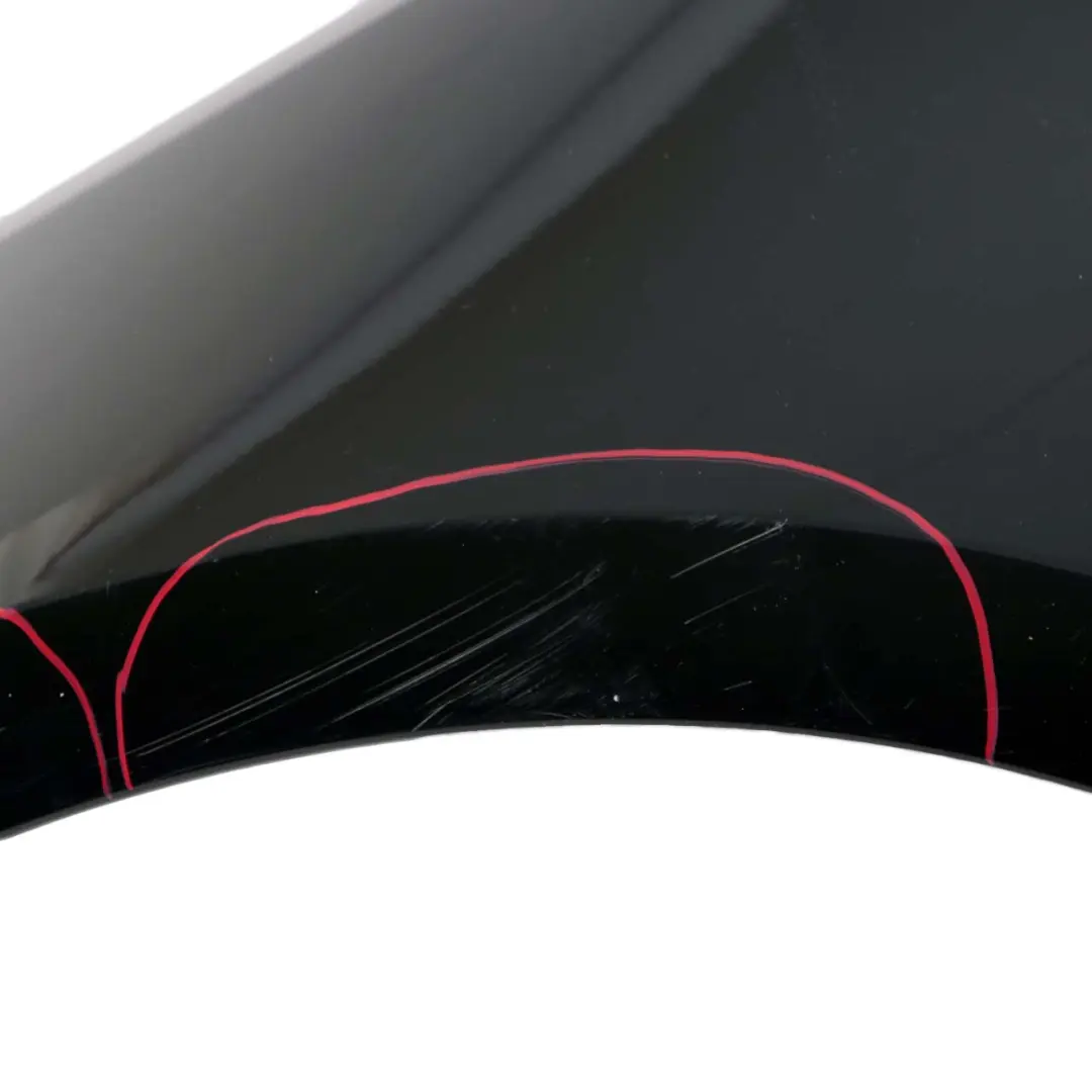 BMW 3 E92 Coupe Side Panel Fender Wing Front Left N/S Schwarz 2 Black - 668 - SKU 2155919-SCH - Part number 2155919