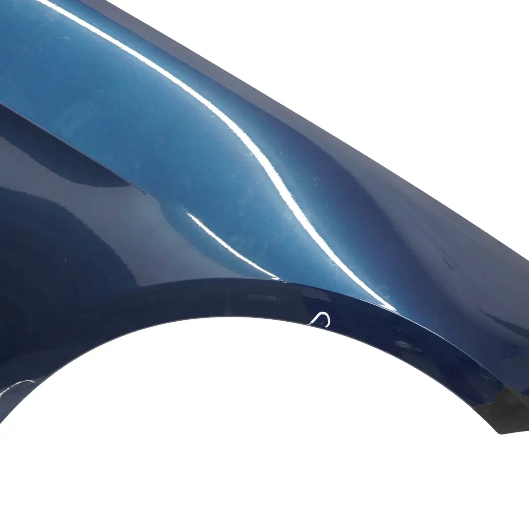 BMW 3 E92 E93 Side Panel Fender Wing Front Right O/S Aegeanblau Blue - 336 - SKU 2155922-ABL - Part number 2155922