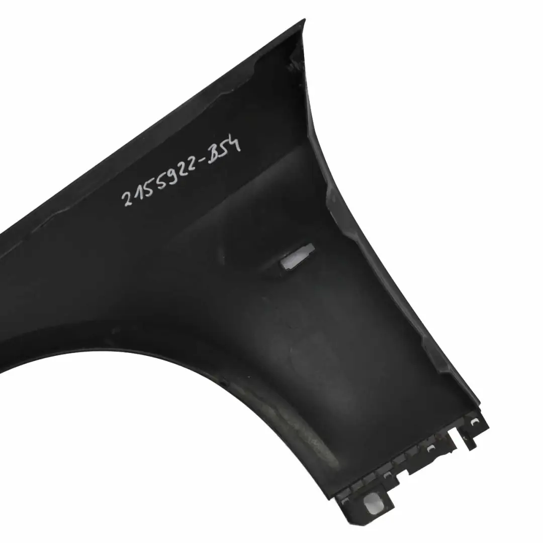 Panel Lateral Guardabarros Delantero Derecho Zafiro Negro Metalizado 475 para BMW E92 con número de pieza 2155922 BMW E92 Panel Lateral Guardabarros Delantero Derecho Zafiro Negro Metalizado 475 - SKU 2155922-BS4 - Número de pieza 2155922