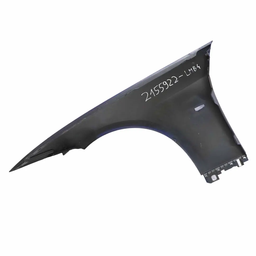 BMW E92 E93 Wing Fender Panel Front Right Side O/S Le Mans Blue Metallic - 381 - SKU 2155922-LMB4 - Part number 2155922