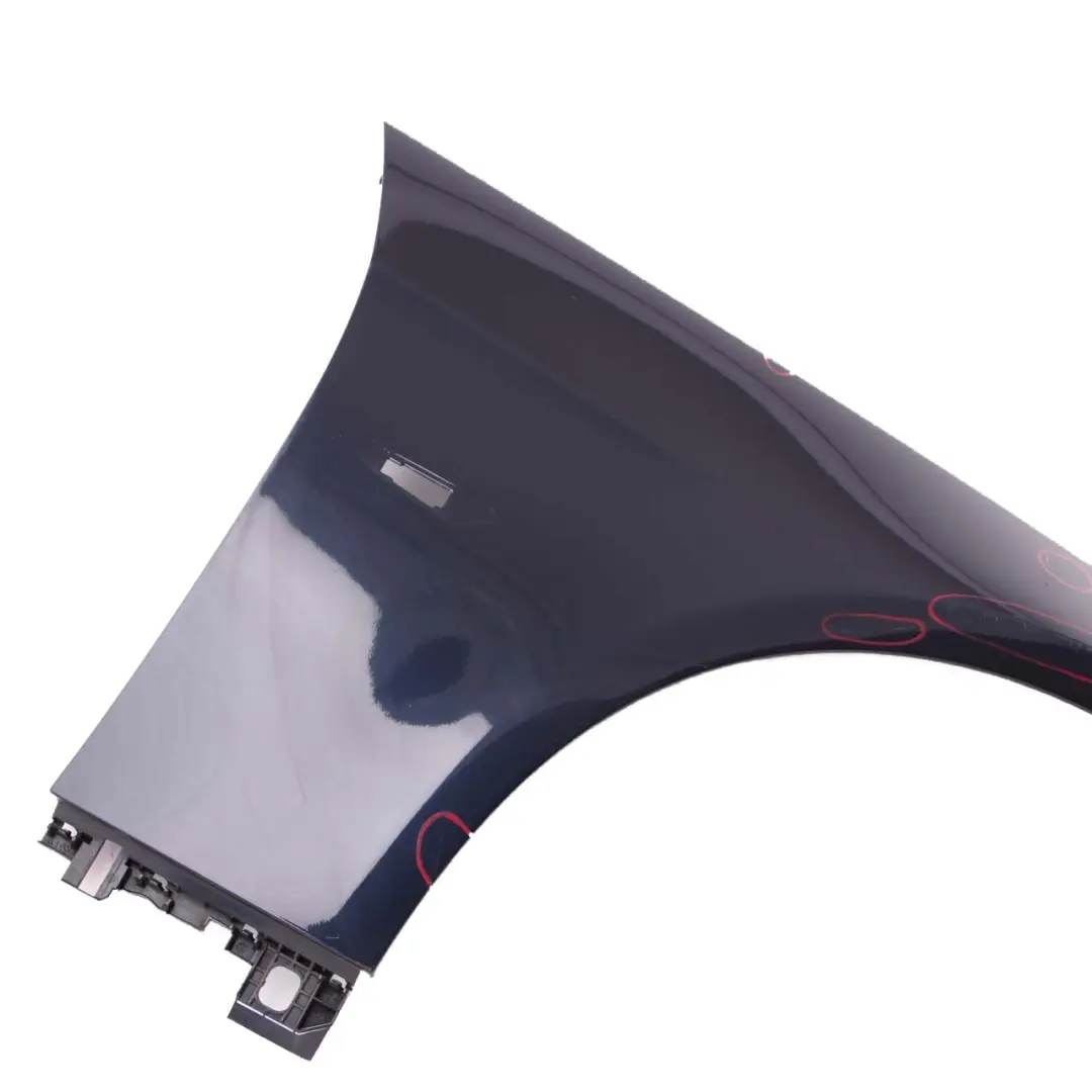 BMW 3 E92 Side Panel Fender Wing Front Right O/S Monacoblau Monaco Blue - A35 - SKU 2155922-MB - Part number 2155922