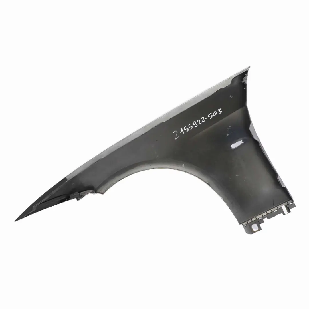 Panel Lateral Guardabarros Delantero Derecho Spacegrau Metallic - A52 para BMW E92 con número de pieza 2155922 BMW E92 Panel Lateral Guardabarros Delantero Derecho Spacegrau Metallic - A52 - SKU 2155922-SG3 - Número de pieza 2155922