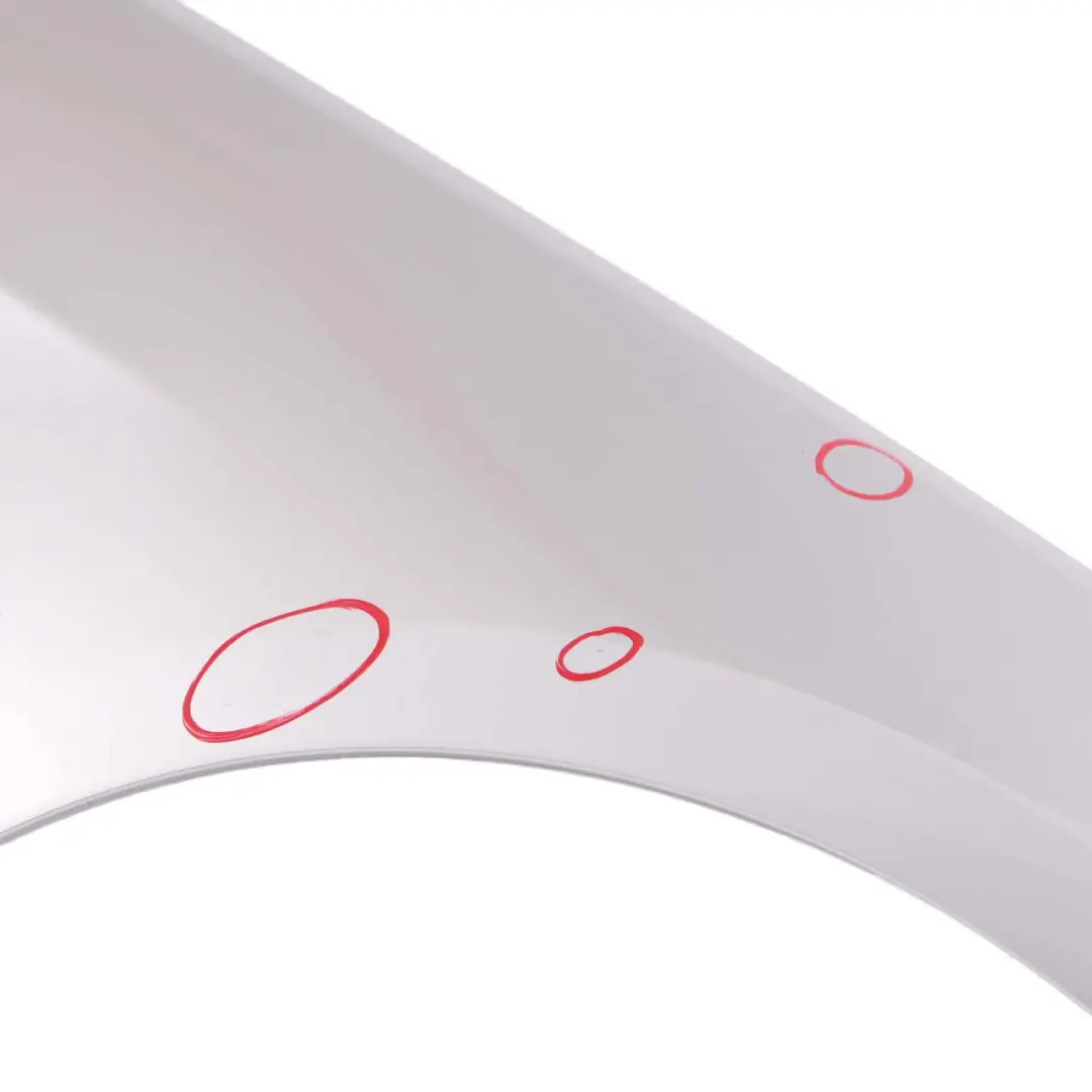 Wing Fender Panel BMW E92 E93 Front Right Side O/S Titansilber Silver - 354 to with Part number 2155922 Wing Fender Panel BMW E92 E93 Front Right Side O/S Titansilber Silver - 354 - SKU 2155922-TS4 - Part number 2155922