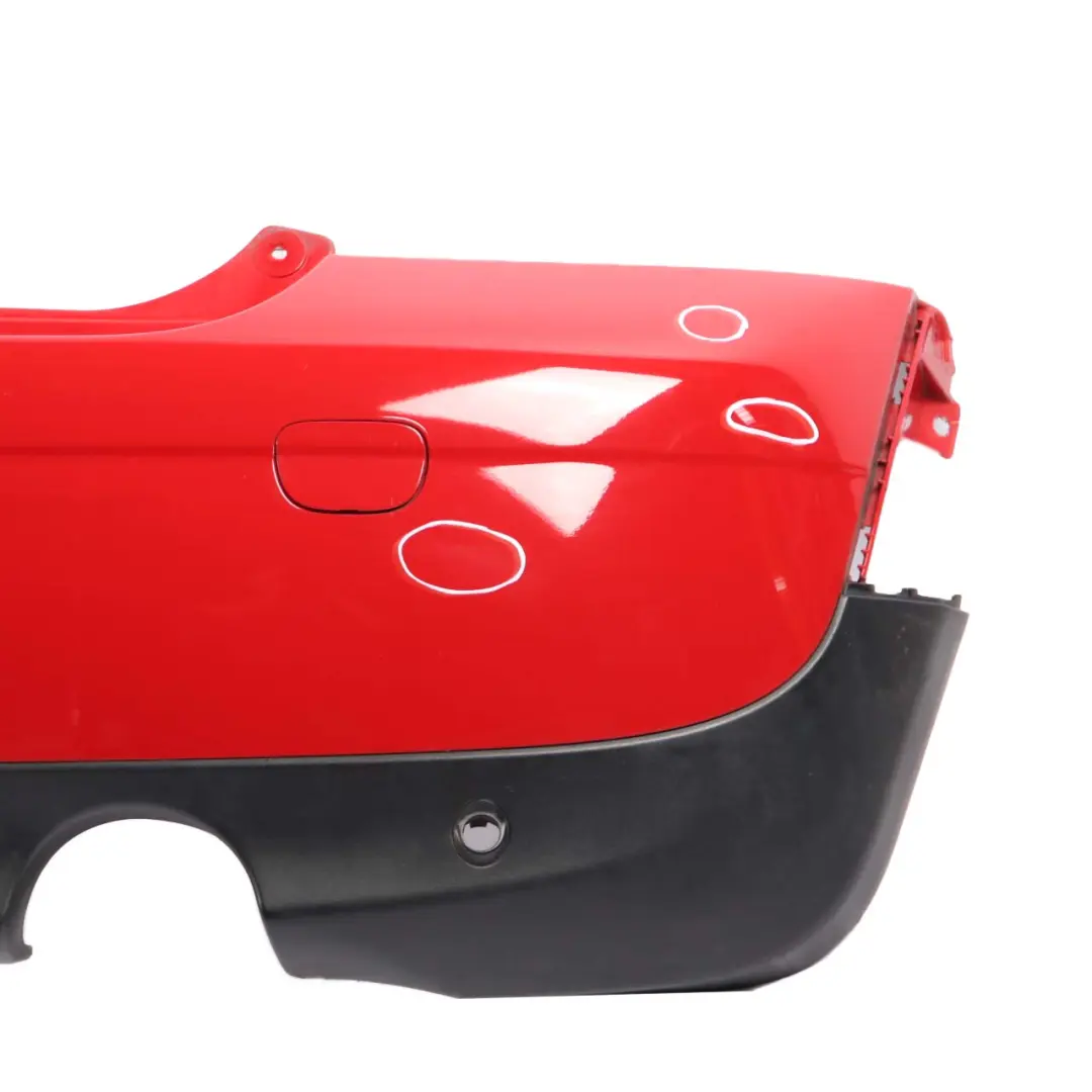 Bumper Rear Trim Panel Cover PDC Chili Red - 851 to Mini R57 Cabrio with Part number 2156693 Mini R57 Cabrio Bumper Rear Trim Panel Cover PDC Chili Red - 851 - SKU 2156693-CHRED1 - Part number 2156693
