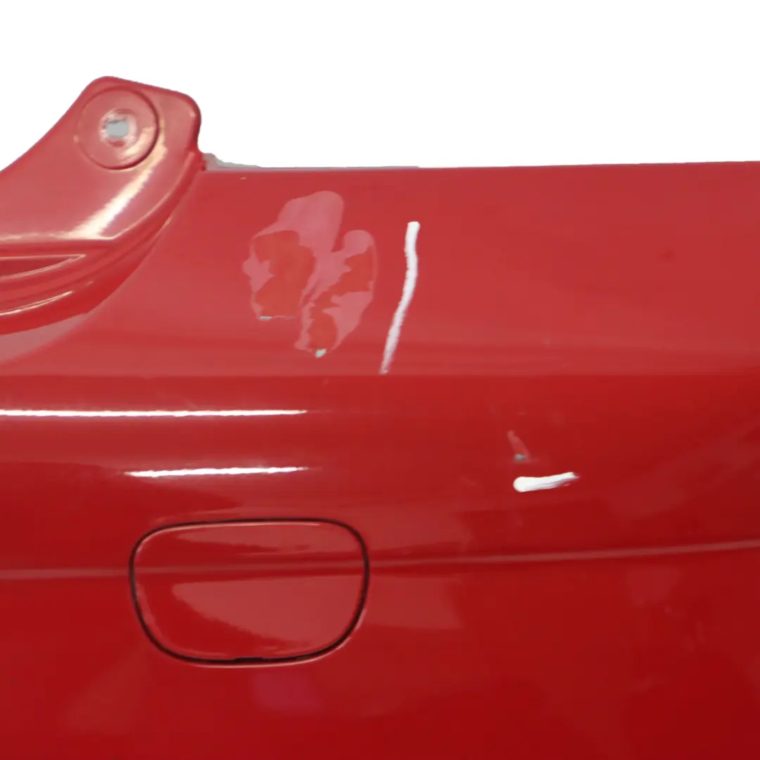 Bumper Trim Panel PDC Chili Red - 851 to Mini Cooper R57 Cabrio Rear with Part number 2156693 Mini Cooper R57 Cabrio Rear Bumper Trim Panel PDC Chili Red - 851 - SKU 2156693-CHRED - Part number 2156693