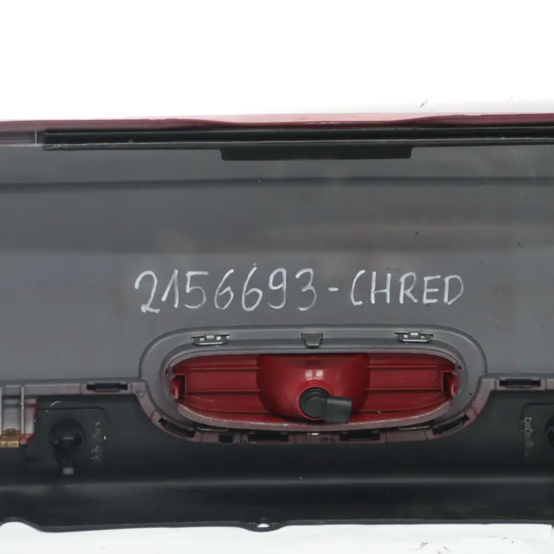 Mini Cooper R57 Cabrio Rear Bumper Trim Panel PDC Chili Red - 851 - SKU 2156693-CHRED - Part number 2156693
