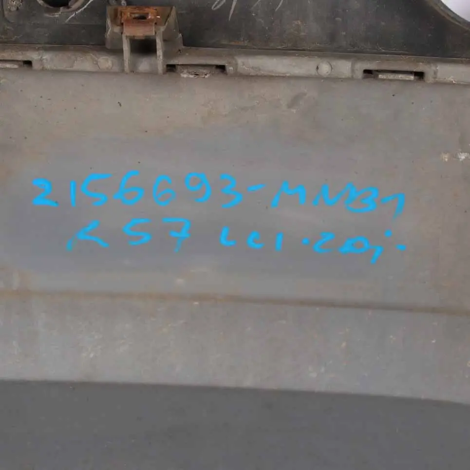 Bumper Cabrio Trim Panel PDC Midnight Black Metallic - A94 to Mini R57 Rear with Part number 2156693 Mini R57 Rear Bumper Cabrio Trim Panel PDC Midnight Black Metallic - A94 - SKU 2156693-MNB1 - Part number 2156693