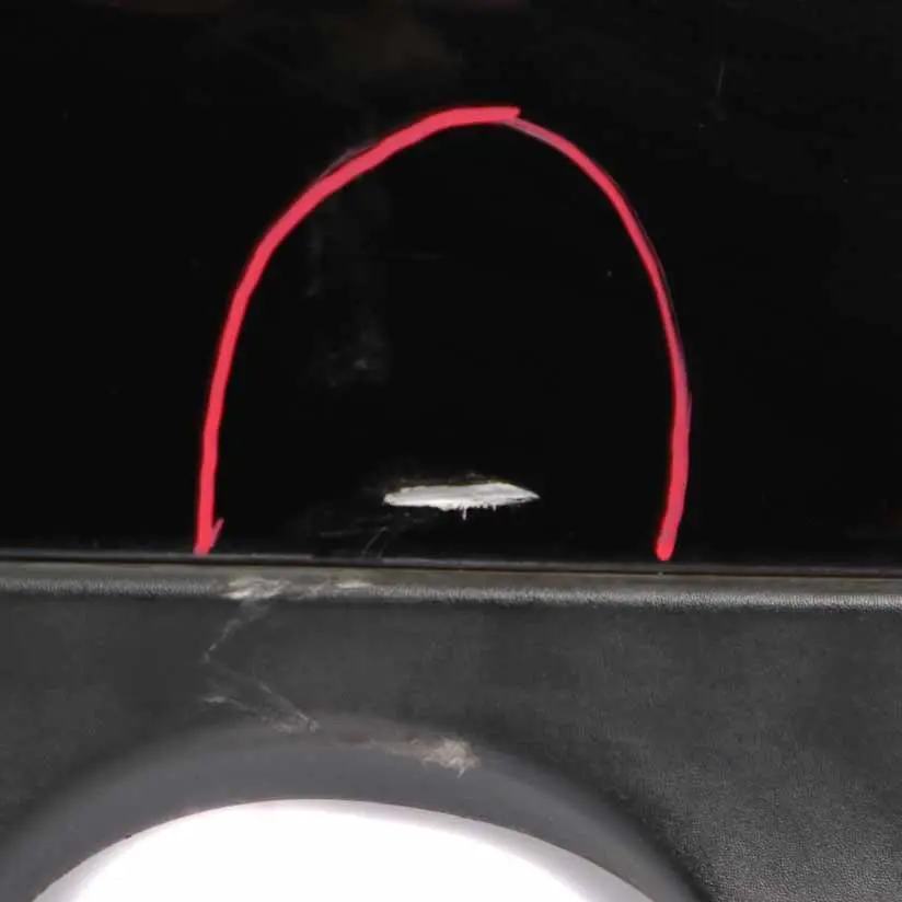 Mini R57 Rear Bumper Cabrio Trim Panel PDC Midnight Black Metallic - A94 - SKU 2156693-MNB1 - Part number 2156693