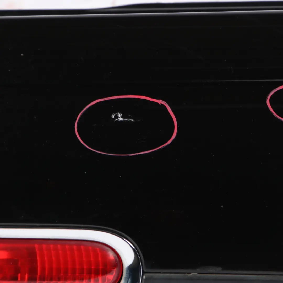 Bumper Cabrio Trim Panel PDC Midnight Black Metallic - A94 to Mini R57 Rear with Part number 2156693 Mini R57 Rear Bumper Cabrio Trim Panel PDC Midnight Black Metallic - A94 - SKU 2156693-MNB1 - Part number 2156693