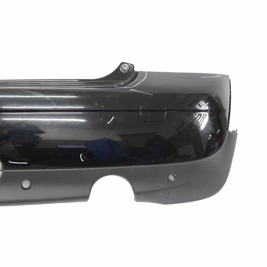 Mini R57 Rear Bumper Cabrio Trim Panel PDC Midnight Black Metallic - A94 - SKU 2156693-MNB2 - Part number 2156693