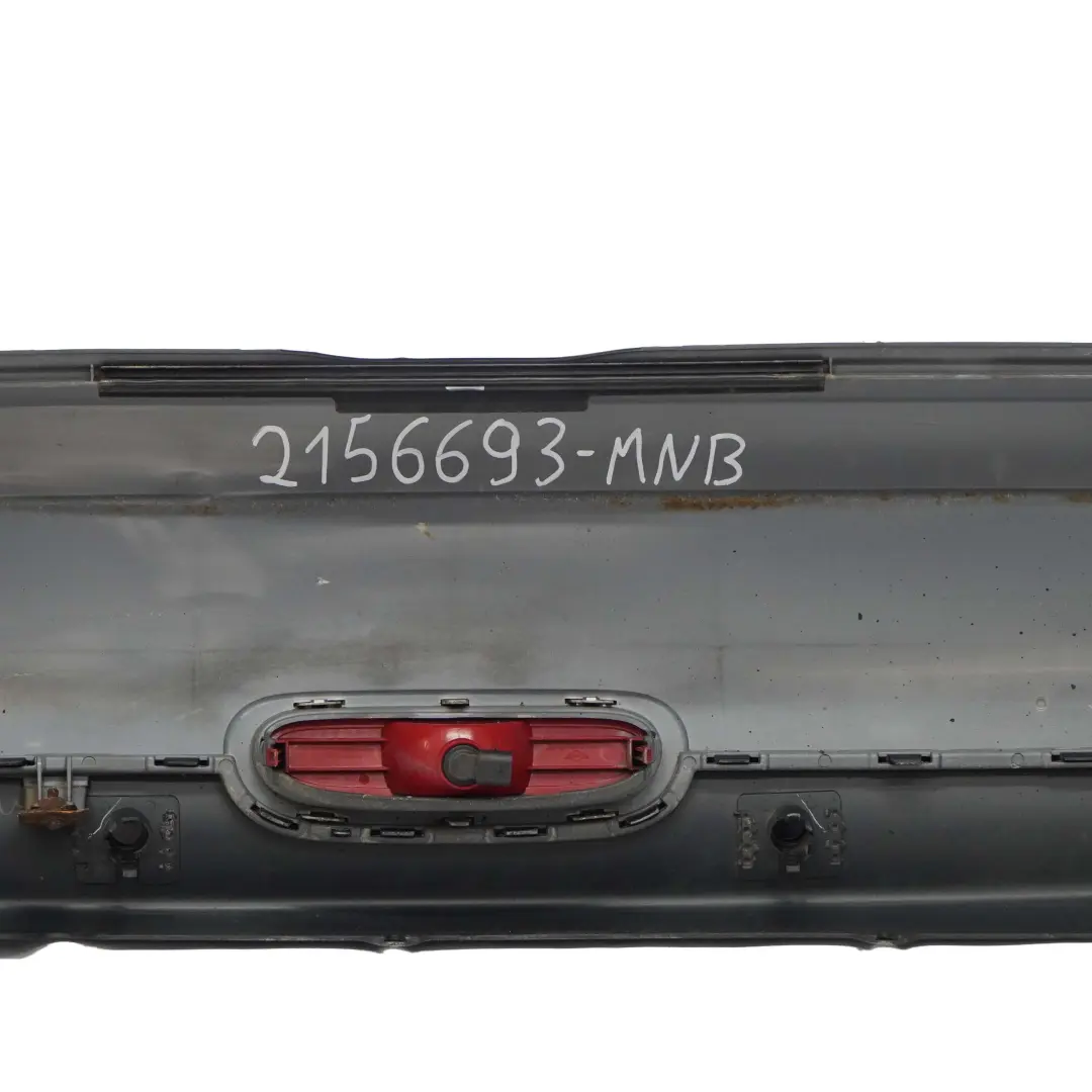Bumper Cabrio Trim Panel Midnight Black Metallic - A94 to Mini R57 Rear with Part number 2156693 Mini R57 Rear Bumper Cabrio Trim Panel Midnight Black Metallic - A94 - SKU 2156693-MNB - Part number 2156693