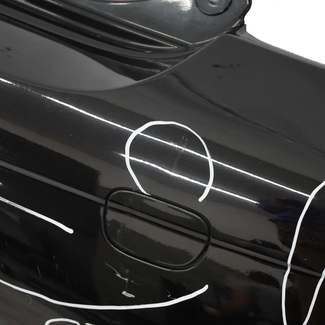Mini R57 Rear Bumper Cabrio Trim Panel Midnight Black Metallic - A94 - SKU 2156693-MNB - Part number 2156693