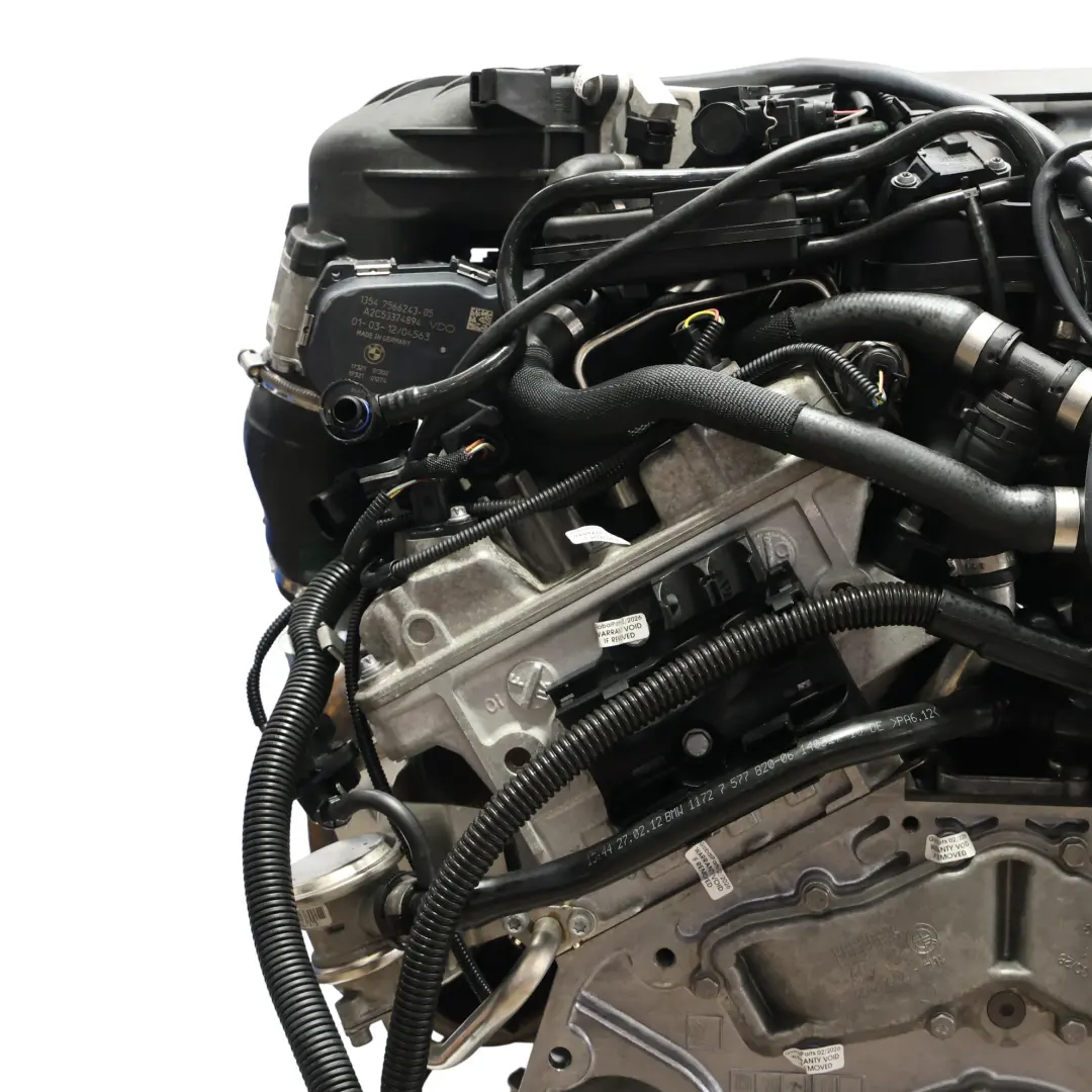 BMW F01 F02 F03 760i 760Li Complete Engine N74 N74B60A 544HP 95k miles, WARRANTY - SKU 2157875-1 - Part number 2157875