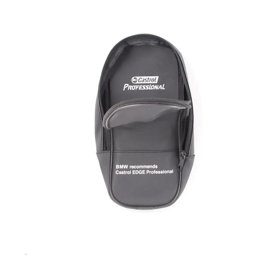 Genuine BMW Engine Oil Bottle Holder Bag Travel Case Spare Cover 1L to with Part number 2158848 Genuine BMW Engine Oil Bottle Holder Bag Travel Case Spare Cover 1L - SKU 2158848-6 - Part number 2158848