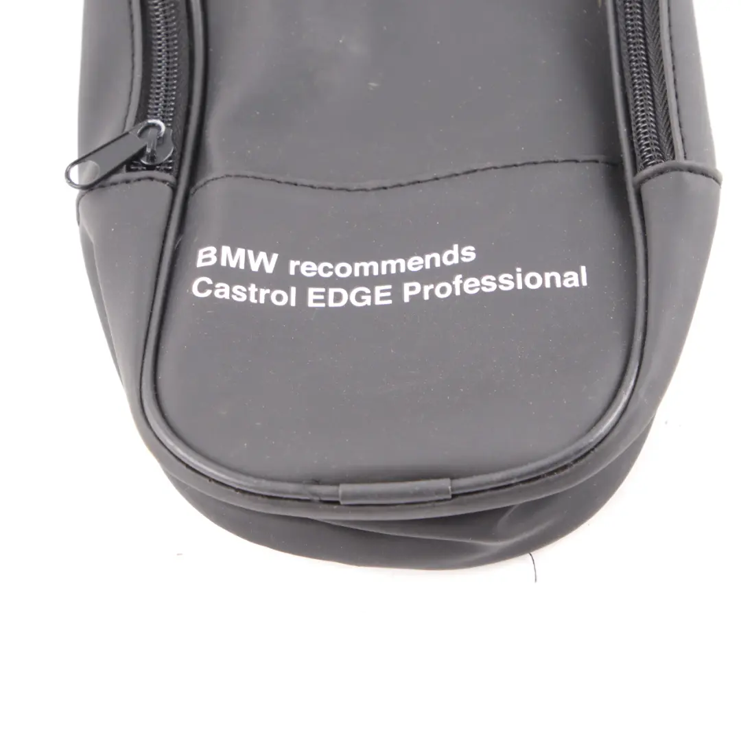 Genuine BMW Engine Oil Bottle Holder Bag Travel Case Spare Cover 1L to with Part number 2158848 Genuine BMW Engine Oil Bottle Holder Bag Travel Case Spare Cover 1L - SKU 2158848-6 - Part number 2158848