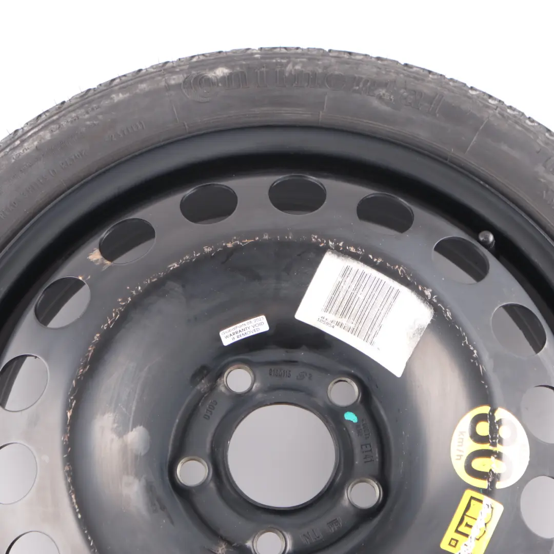 Ersatzrad Opel Astra H Kompaktrad Stahl R16 4J Continental 115/70 für mit Teilenummer 2160115 Ersatzrad Opel Astra H Kompaktrad Stahl R16 4J Continental 115/70 - SKU 2160115 - Teilenummer 2160115