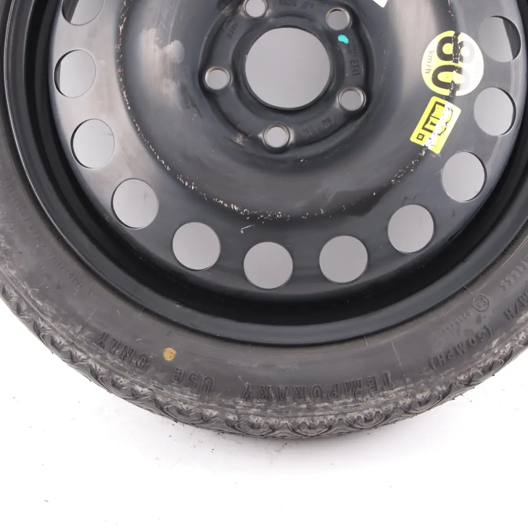  Roue secours Opel Astra H Roue compacte Acier R16 4J Continental 115/70 - SKU 2160115 - Numéro de pièce 2160115