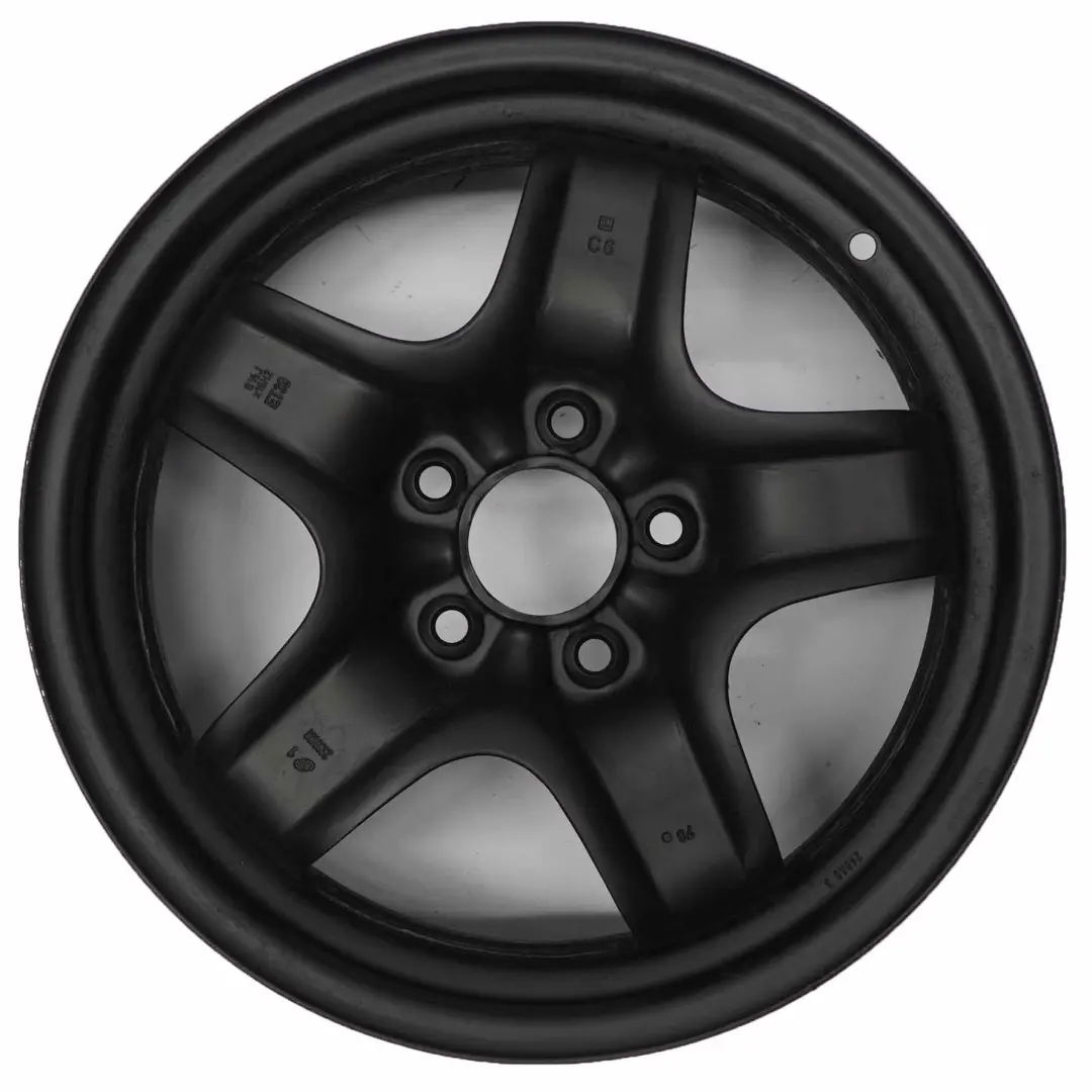Ruota di scorta Vauxhall Astra H Nero Cerchio Acciaio R16 6,5J ET:39 per con numero di parte 2160131 Ruota di scorta Vauxhall Astra H Nero Cerchio Acciaio R16 6,5J ET:39 - SKU 2160131 - Numero di parte 2160131