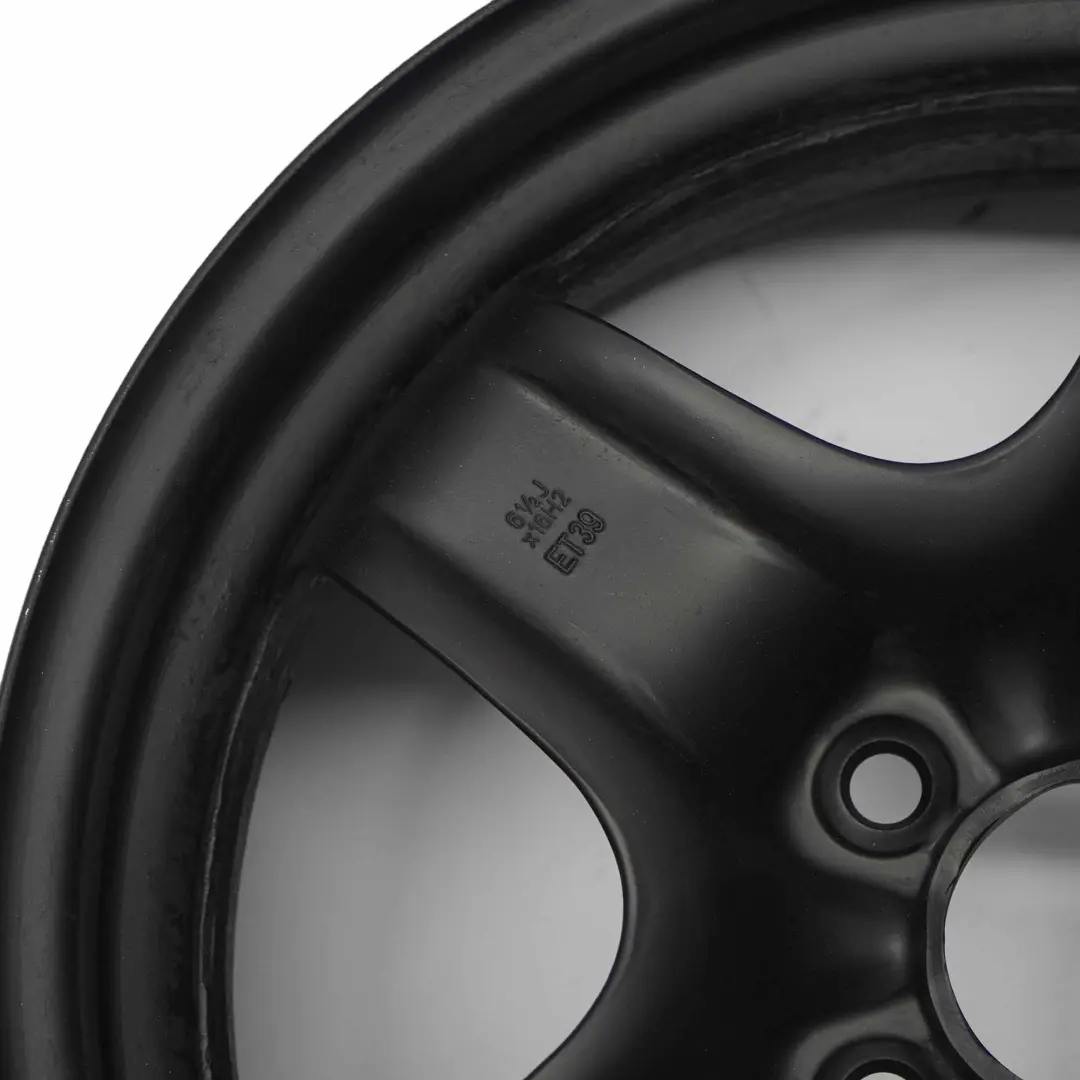  Ruota di scorta Vauxhall Astra H Nero Cerchio Acciaio R16 6,5J ET:39 - SKU 2160131 - Numero di parte 2160131