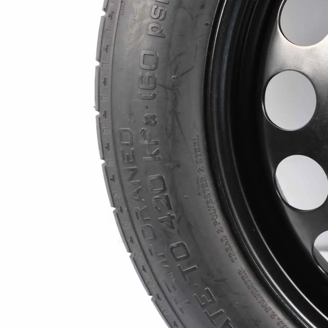 Saab 9-3 Koło Zapasowe Felga Stalowa R16 4J ET:41 Pirelli 125/85 - SKU 2160132-1 - Numer Części 2160132