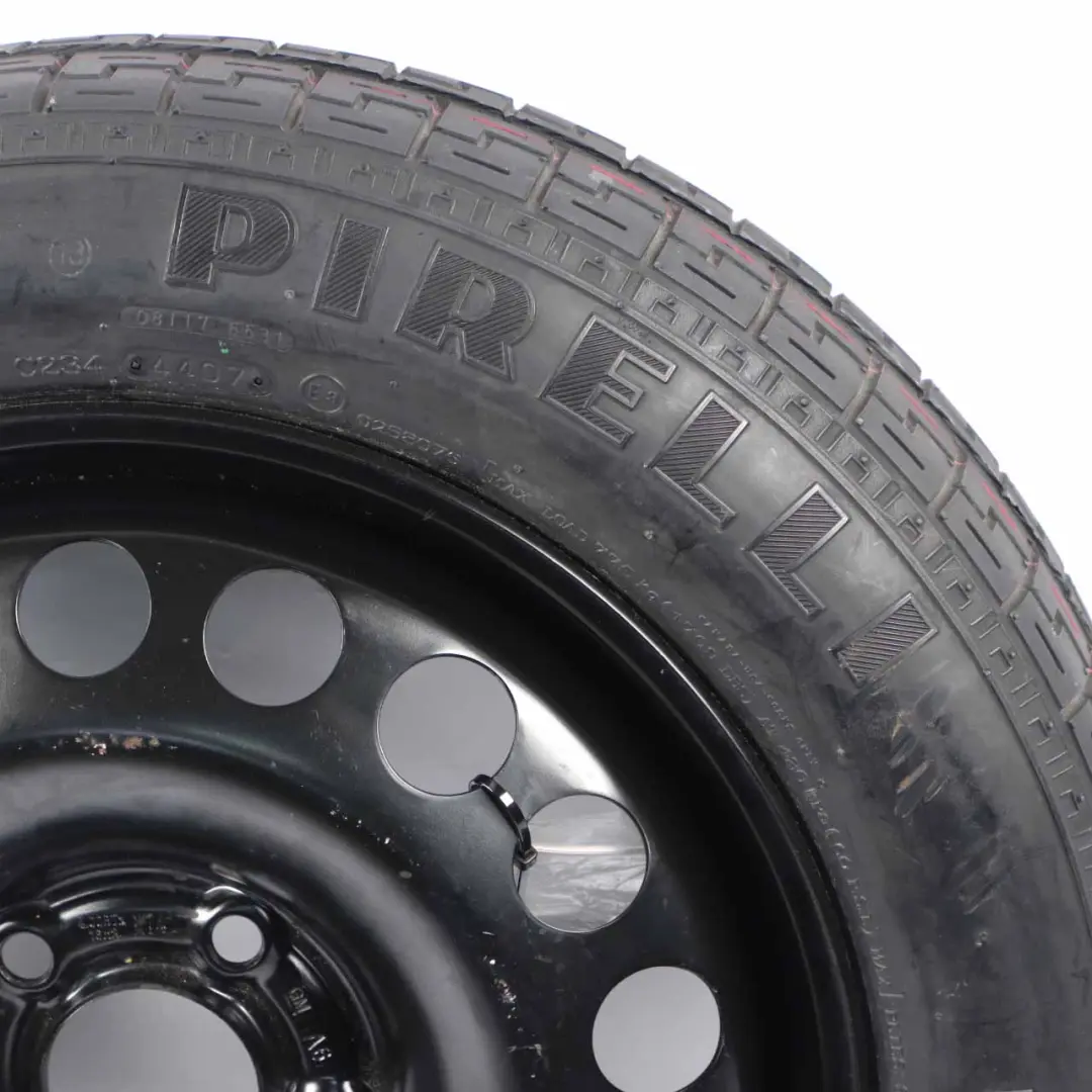 Ruota di scorta Saab 9-3 Ruota in acciaio R16 4J ET:41 Pirelli 125/85 - SKU 2160132-1 - Numero di parte 2160132