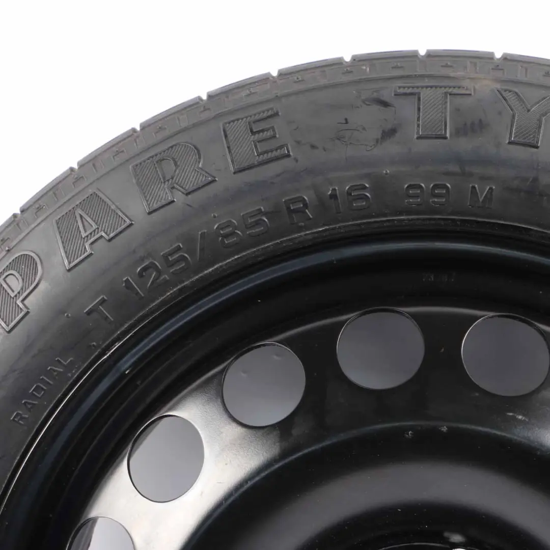 Roue de secours Saab 9-3 Roue Acier R16 4J ET:41 Pirelli 125/85 pour à propos du numéro de pièce 2160132 Roue de secours Saab 9-3 Roue Acier R16 4J ET:41 Pirelli 125/85 - SKU 2160132-1 - Numéro de pièce 2160132