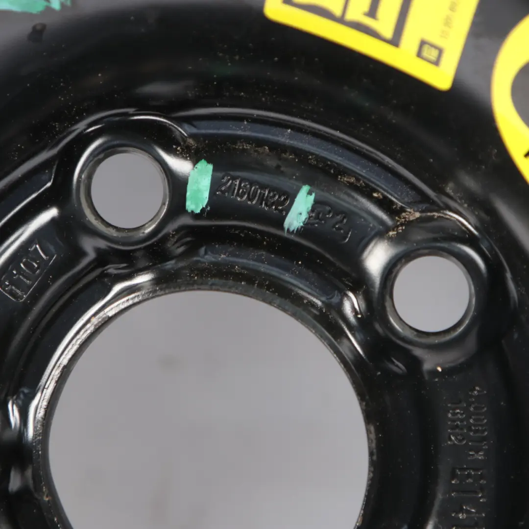  Spare Wheel Vauxhall Astra H Wheel Steel R16 4J ET:41 Continental 115/70 - SKU 2160132 - Part number 2160132